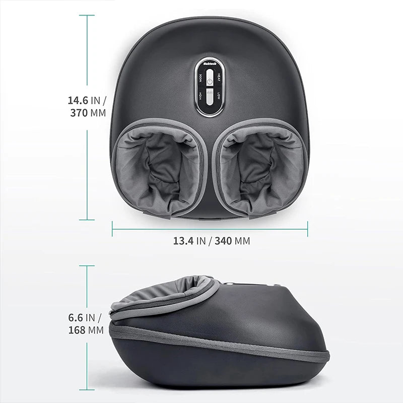Nekteck Foot Massager – Shiatsu Kneading with Heat & Air Compression