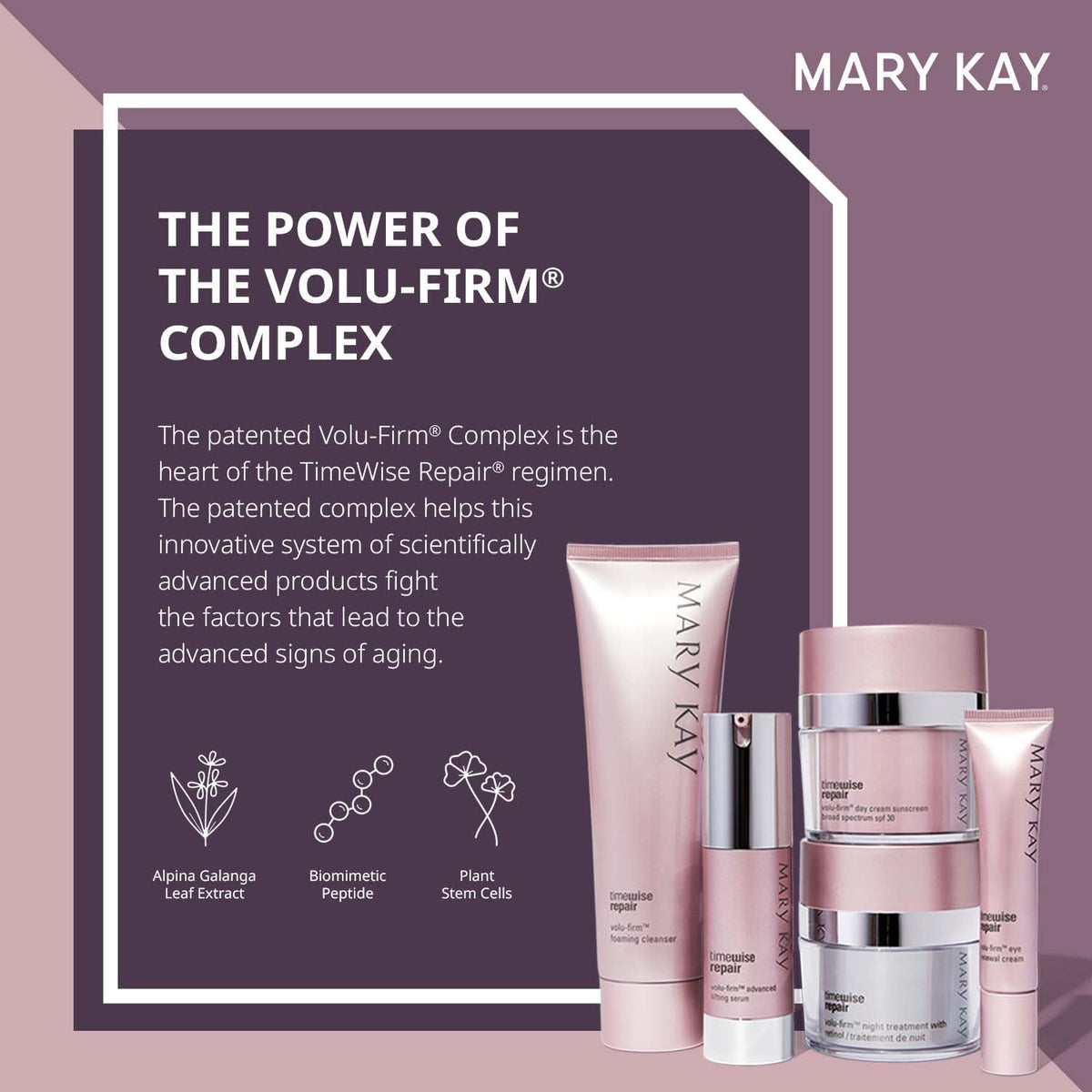 TimeWise Repair® Volu-Firm® Fragrance-Free Cruelty-Free Skincare Set - Gentle Foaming Cleanser, Skin Repair Serum, Eye Brightening Cream, Day Cream, None Animal Testing Formula