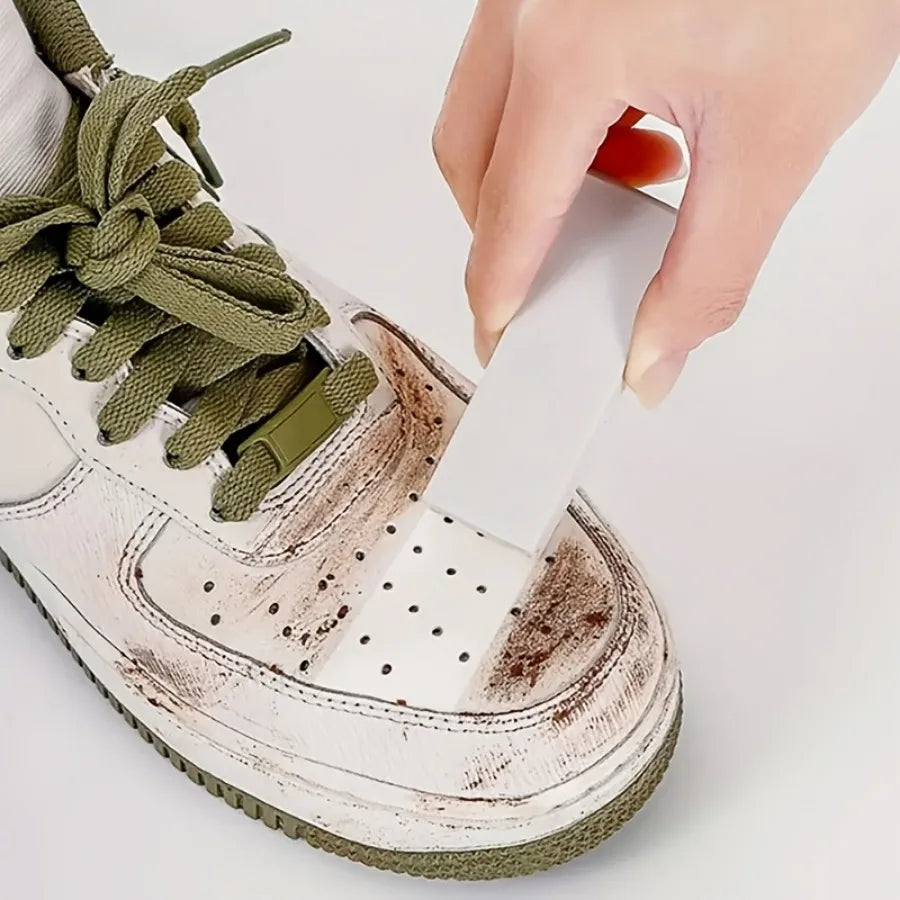 1 Piece White Shoe Rubber Eraser, Multi Surface Cleaning, Scratch Free Maintenance, Suitable for Family and Travel Carrying Use