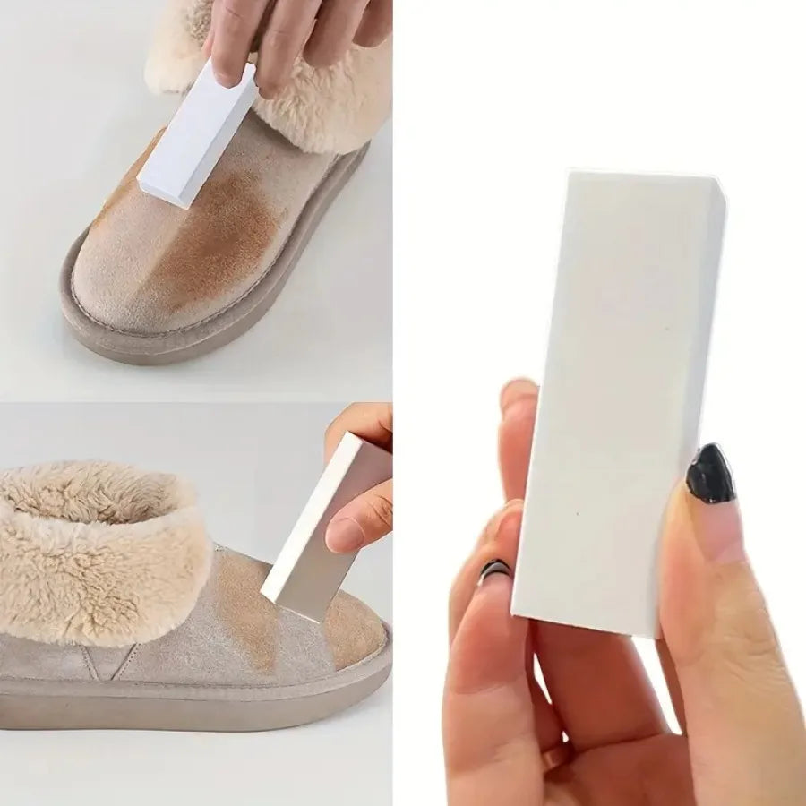 1 Piece White Shoe Rubber Eraser, Multi Surface Cleaning, Scratch Free Maintenance, Suitable for Family and Travel Carrying Use