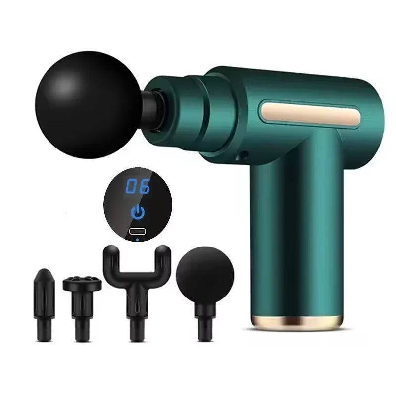 Fascial Machine Muscle Relaxation USB Mini MassageGun Vibration Gun Massage Fitness Equipment NeckGrasping Fascia Gun