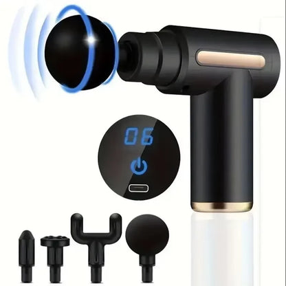 Fascial Machine Muscle Relaxation USB Mini MassageGun Vibration Gun Massage Fitness Equipment NeckGrasping Fascia Gun