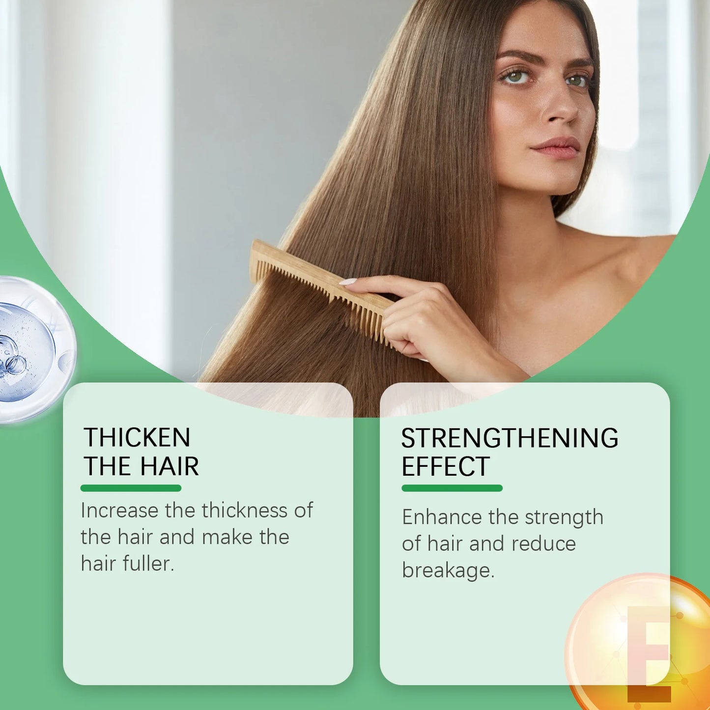 Thickening Shampoo Control Oil Boost Volume Strengthen Strands Reduce Breakage Nourishing Repairing Rosemary Hair Care Shampoo