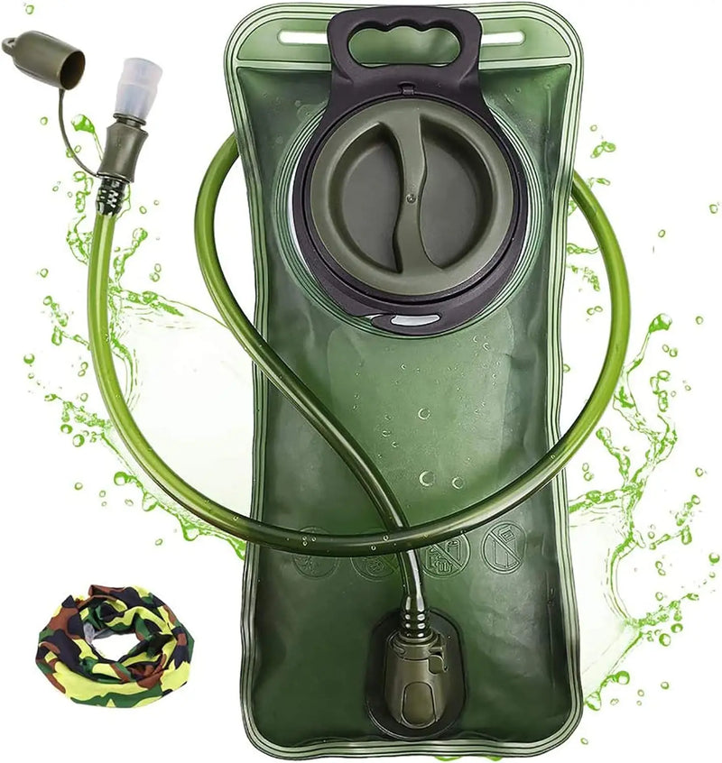 2L Hydration Bladder – Leakproof Water Reservoir for Hiking Backpack