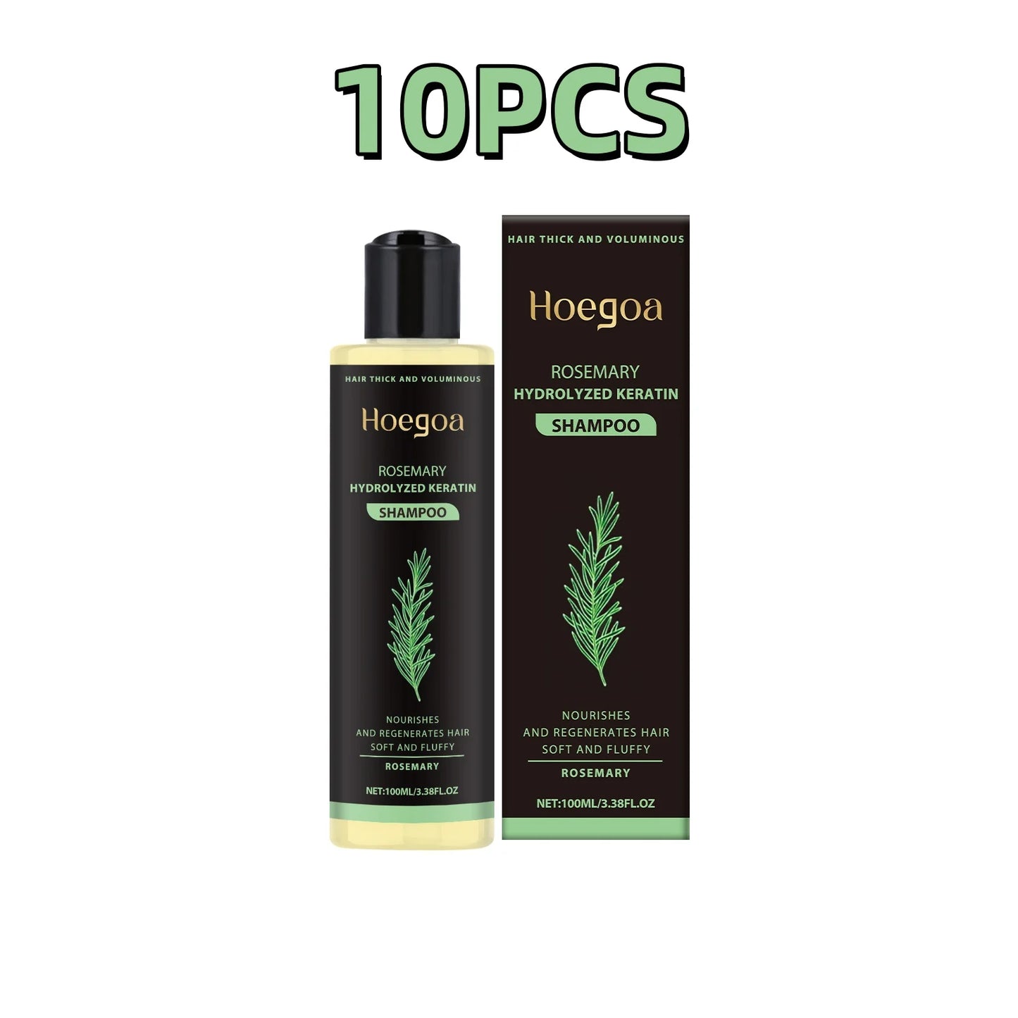 Thickening Shampoo Control Oil Boost Volume Strengthen Strands Reduce Breakage Nourishing Repairing Rosemary Hair Care Shampoo