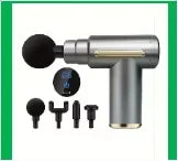 Mini USB Massage Gun – Portable Fascia Relaxer for Neck, Shoulders, and Back, Quiet Muscle Relief for Home and Travel