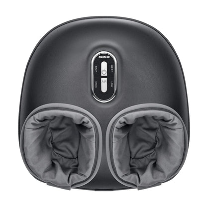 Nekteck Foot Massager Heating Therapy Air Compression Shiatsu Knead Roller Muscle Relaxation Electric Foot Massage Machine