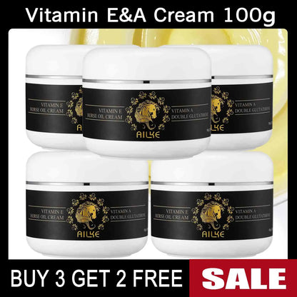 AILKE Collagen 5 in 1 Skin Care Kit, Restore Skin Elasticity, Smooth Skin, Brighten, Even Skin Tone, For Face And Body Use Set