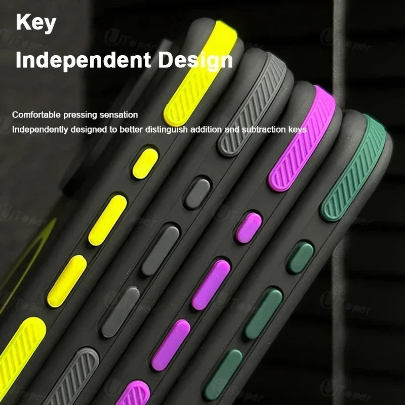 New Bicolor Matte Frosted Magnetic Phone Case For iPhone 17 16 15 14 Plus Pro Max Translucent Shockproof Hard Cover