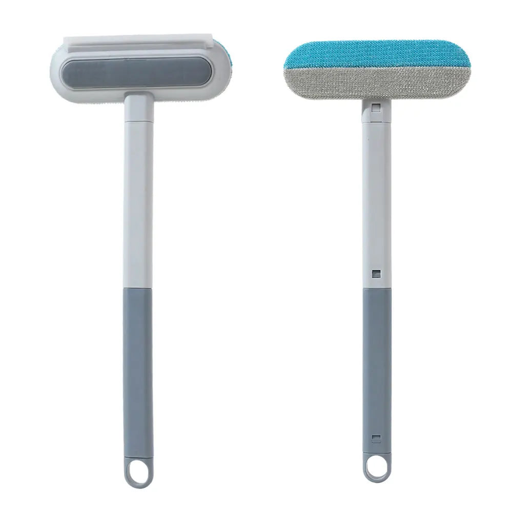 3-in-1 Pet Hair Remover Brush – Long Handle Fur & Window Cleaning Tool
