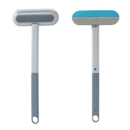 3-in-1 Pet Hair Remover Brush – Long Handle Fur & Window Cleaning Tool