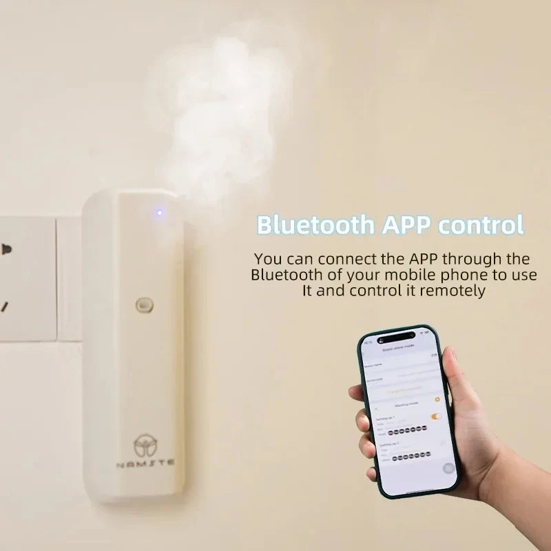 Namste Coverage 300m³  Aromatherapy machine Electric Fragrance Diffuser Bluetooth Home Air Freshener  Wall Mounted Air Purifier