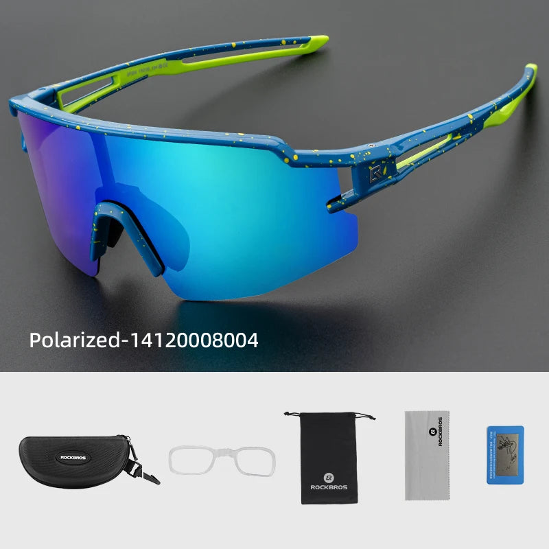 ROCKBROS Cycling Glasses Photochromic Eye Protecting Glasses Glasses Eyewear Goggles Windproof Bicycle Outdoor Sports Sunglasses
