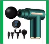 Mini USB Massage Gun – Portable Fascia Relaxer for Neck, Shoulders, and Back, Quiet Muscle Relief for Home and Travel