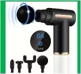 Mini USB Massage Gun – Portable Fascia Relaxer for Neck, Shoulders, and Back, Quiet Muscle Relief for Home and Travel