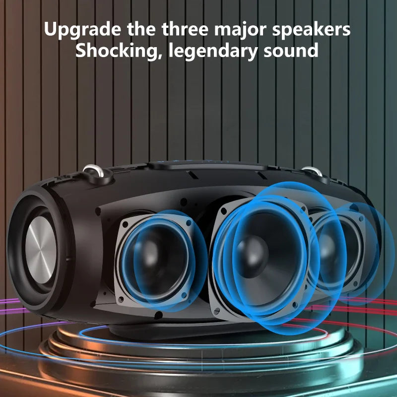 Zealot S67 Wireless Speaker – Waterproof Outdoor Bluetooth Speaker with Deep Bass & 40H Playtime