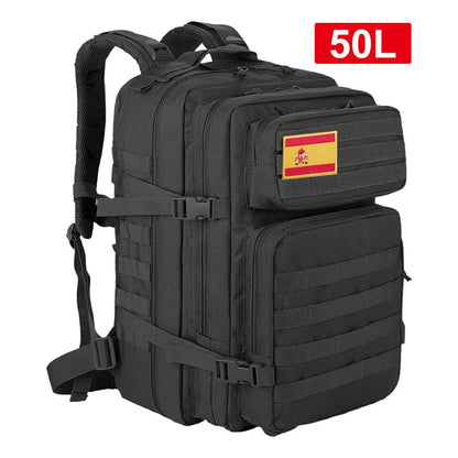 Tactical Backpack Men's Travel Large Capacity Rucksacks Men Waterproof Outdoor Sports Multi-functional Bags
