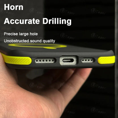 New Bicolor Matte Frosted Magnetic Phone Case For iPhone 17 16 15 14 Plus Pro Max Translucent Shockproof Hard Cover