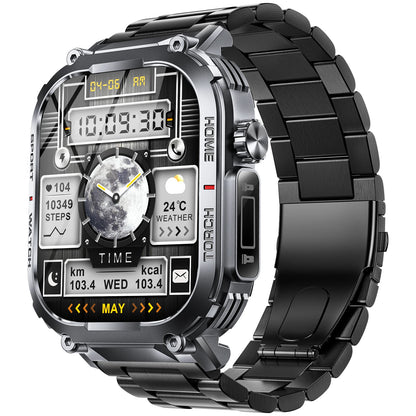 EIGIIS Smart Watch (2024) – 3ATM Waterproof Fitness Tracker with Compass & LED Light