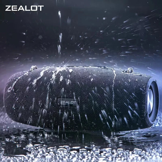 Zealot S67 Wireless Speaker – Waterproof Outdoor Bluetooth Speaker with Deep Bass & 40H Playtime