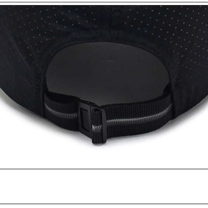 Breathable Baseball Cap Solid Thin Mesh Portable Quick Dry Sun Hat For Women Men Golf Caps Tennis Running Hiking Camping
