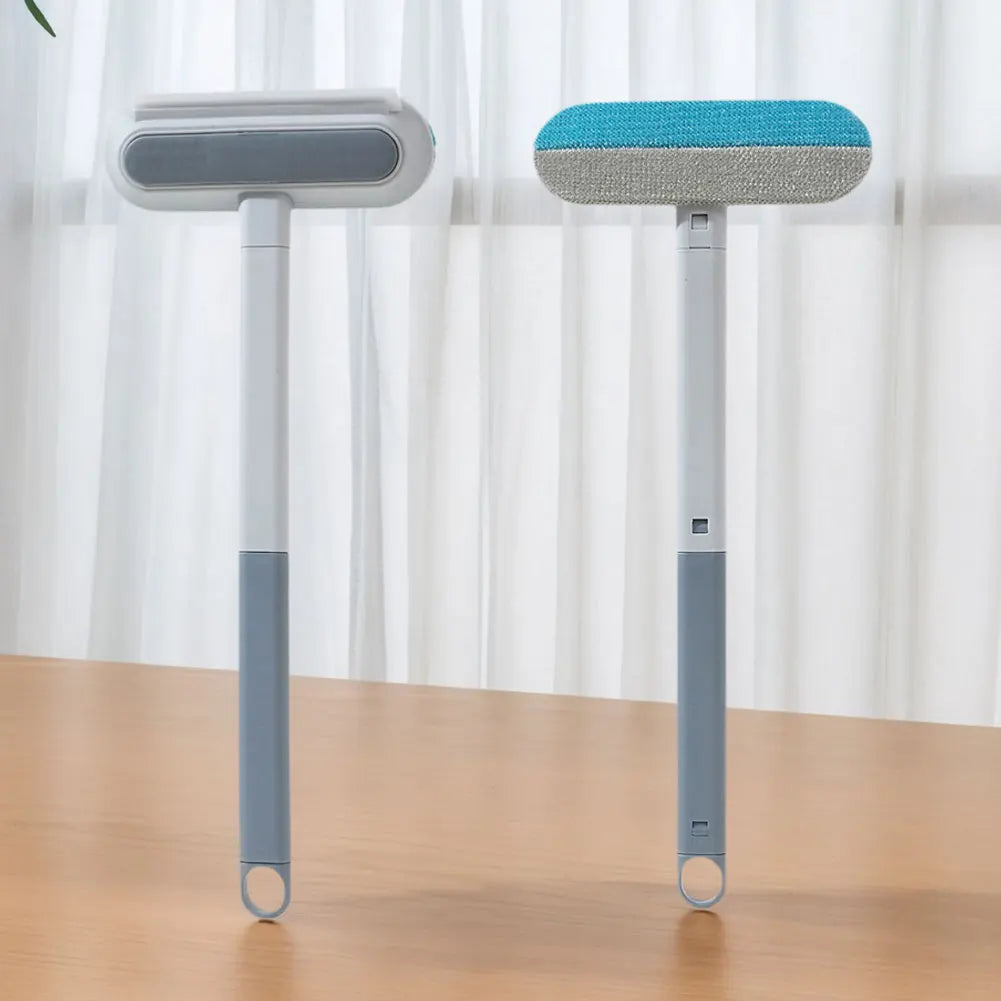 3-in-1 Pet Hair Remover Brush – Long Handle Fur & Window Cleaning Tool
