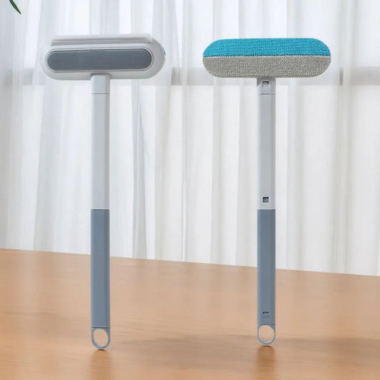 3-in-1 Pet Hair Remover Brush – Long Handle Fur & Window Cleaning Tool