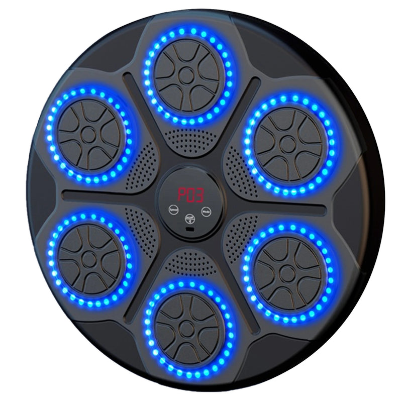 Smart Music Boxing Machine – Bluetooth Wall-Mounted Punching Trainer for Home Gym