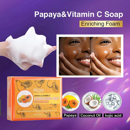 AILKE Collagen 5 in 1 Skin Care Kit, Restore Skin Elasticity, Smooth Skin, Brighten, Even Skin Tone, For Face And Body Use Set