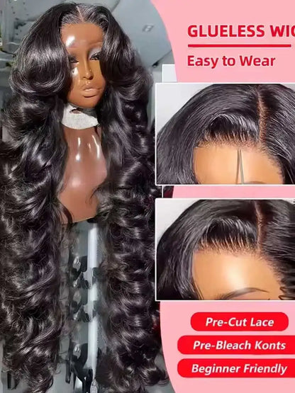 250% Density Body Wave Human Hair Wig – HD Lace Frontal