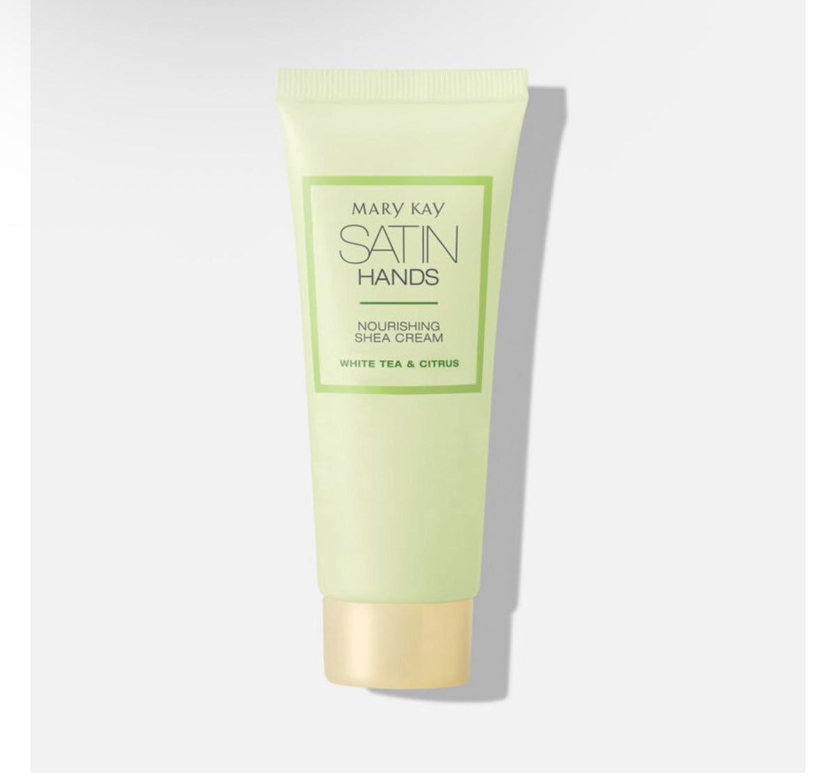 White Tea & Citrus Satin Hands Nourishing Shea Hand Cream - Daily Dry Skin Care Lotion, Deep Hydration Relief, Deep Moisture Softening Treatment