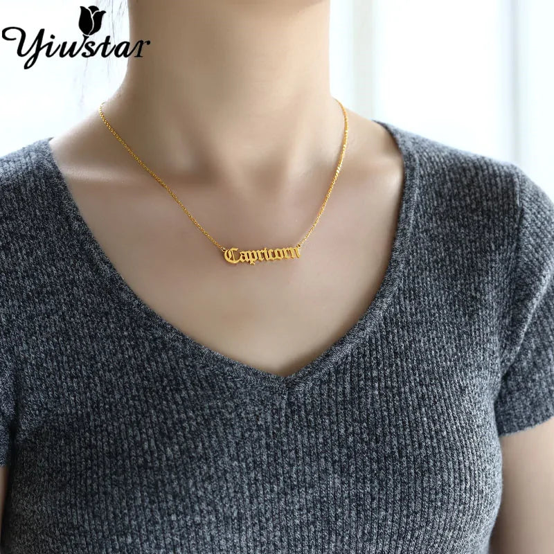 Star Sign Necklace