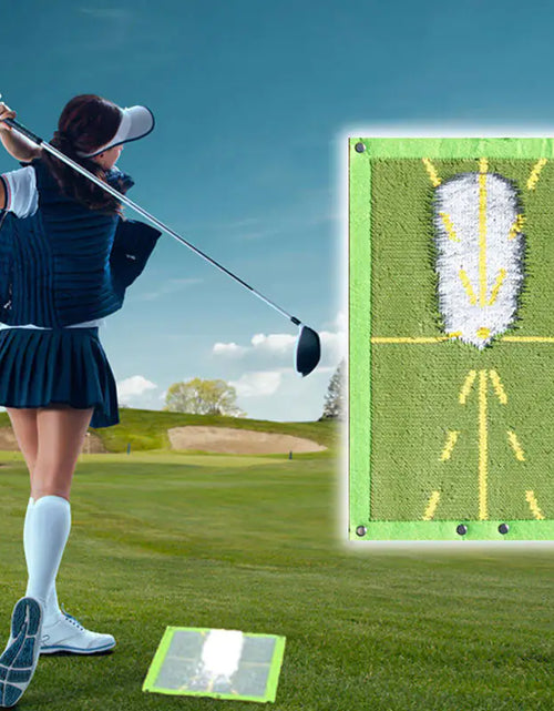 Load image into Gallery viewer, Golf Training Mat for Swing Detection
